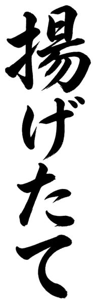 揚げたて