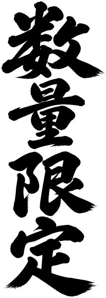 数量限定