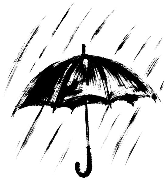 梅雨の雨