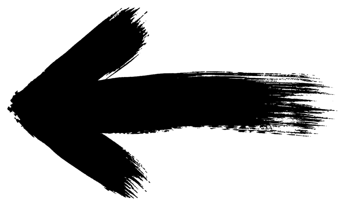 左向き矢印