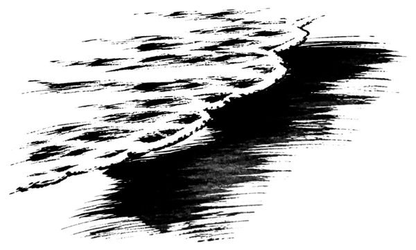 波打ち際