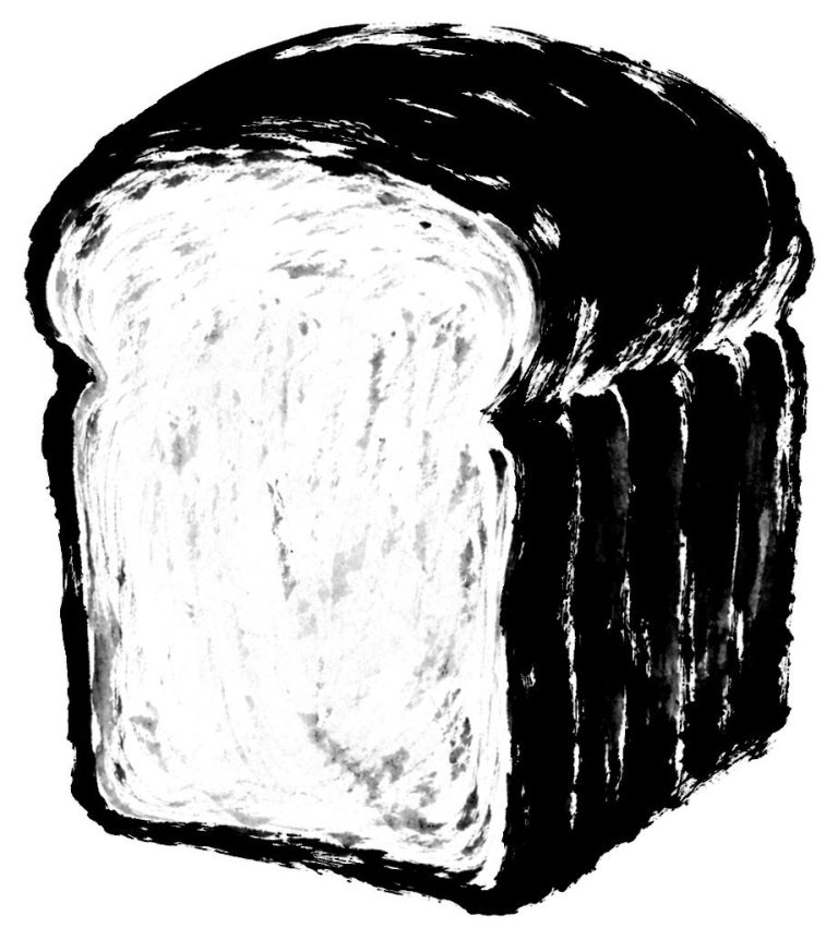 食パンの絵