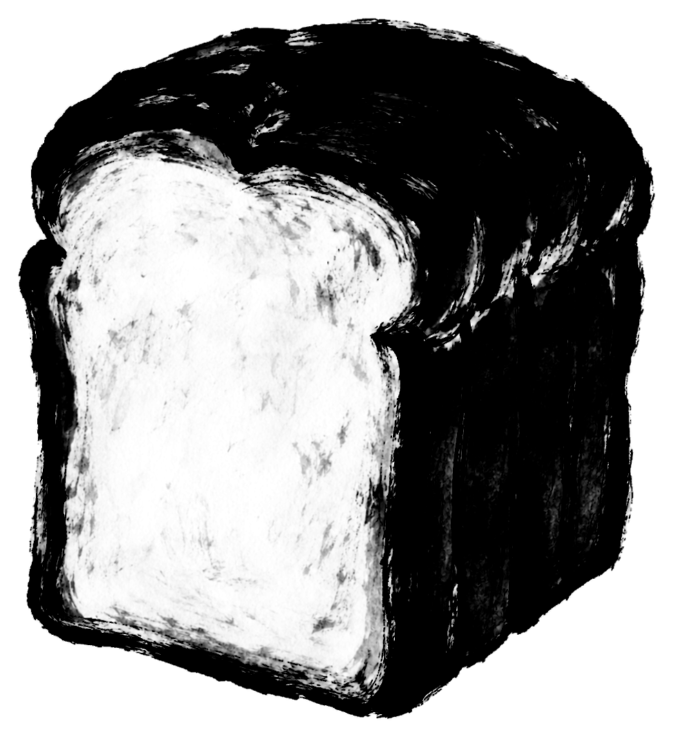食パンの絵