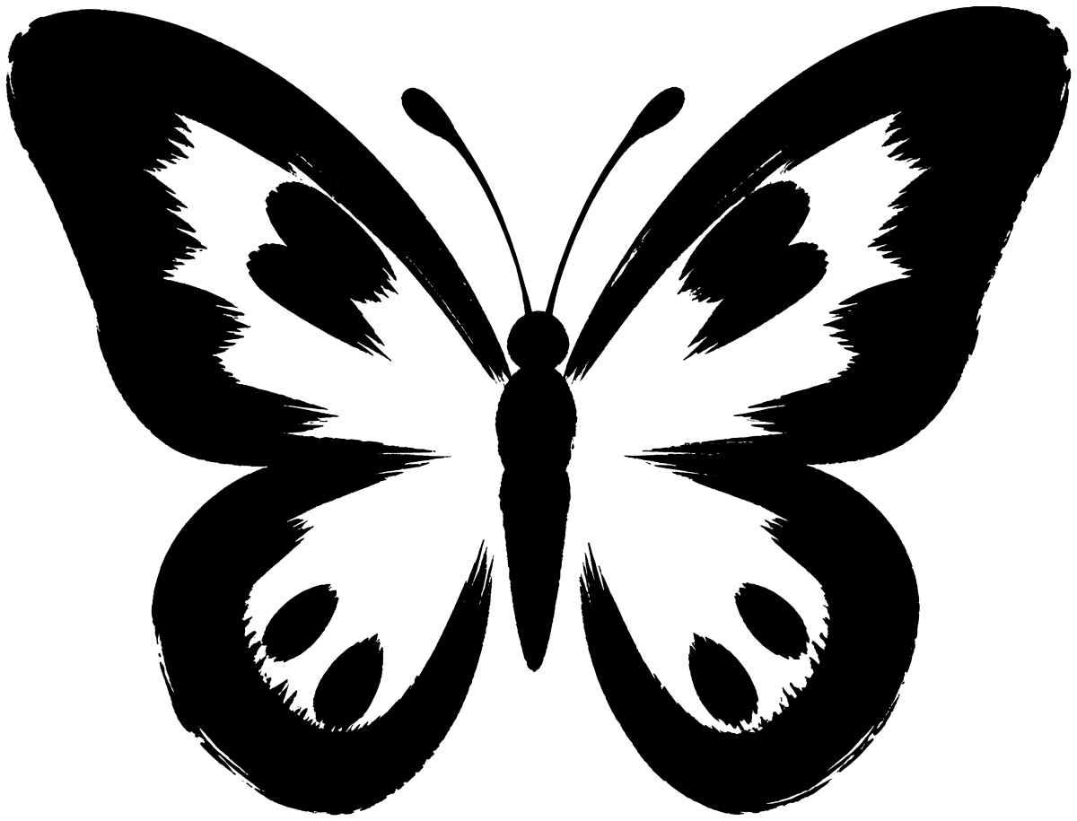 蝶の絵
