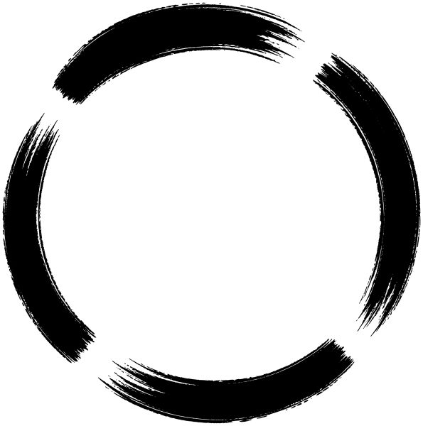 破線の円
