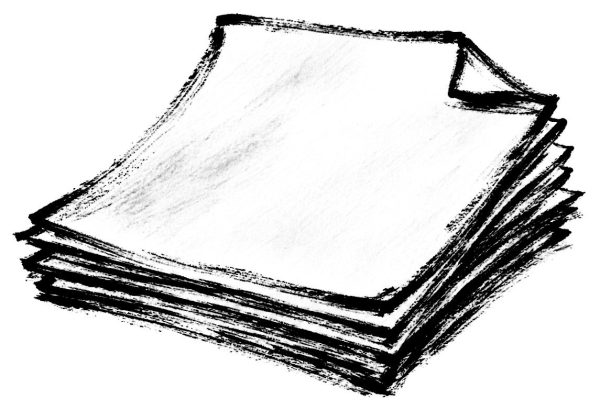 書類の束
