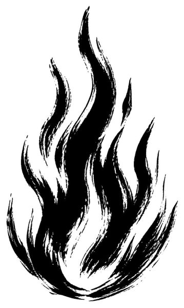 炎の絵