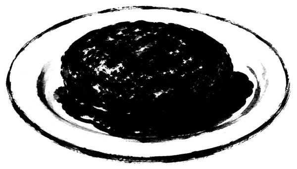 ハンバーグの絵
