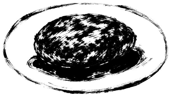 ハンバーグの絵