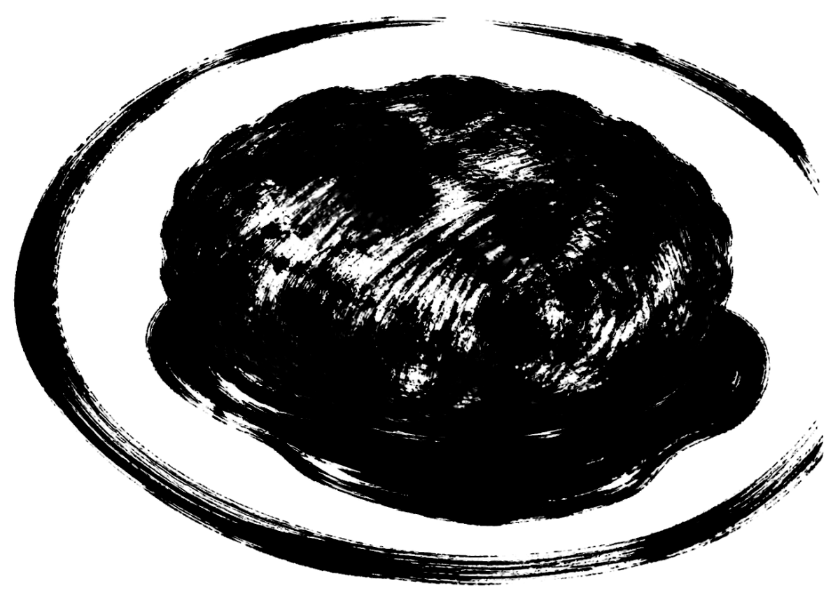 ハンバーグの絵