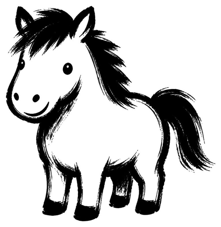 かわいい馬