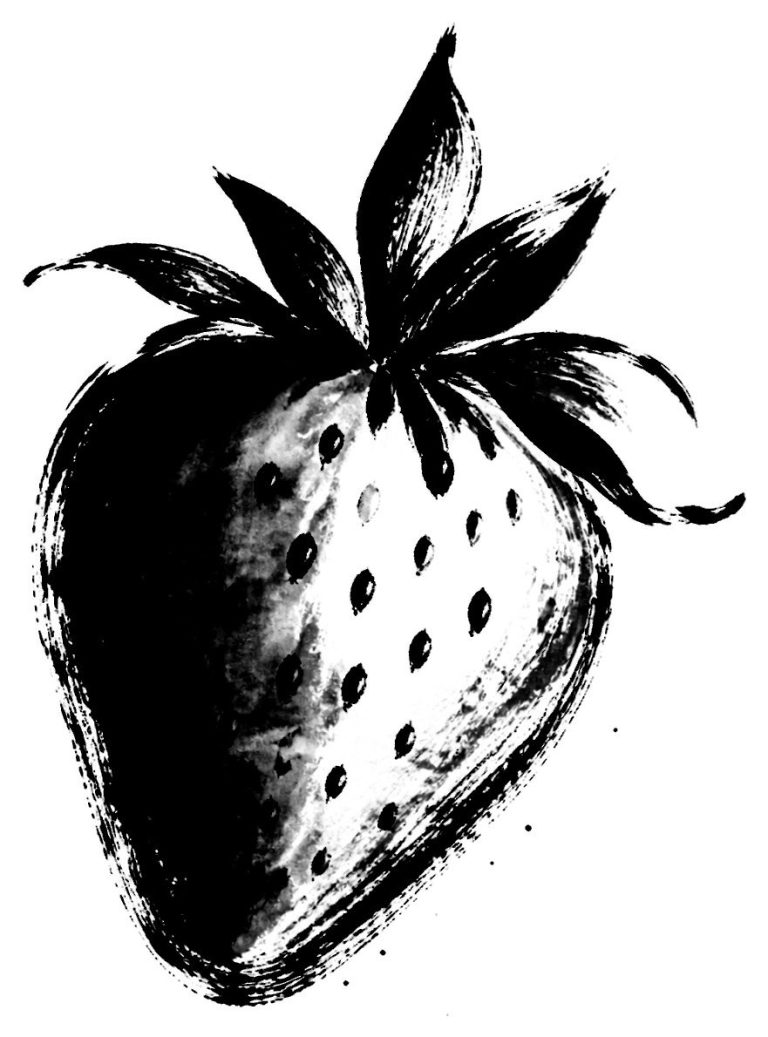 苺の絵