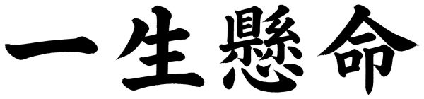 一生懸命