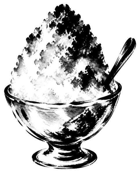 かき氷の絵