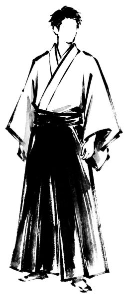 着物の男性
