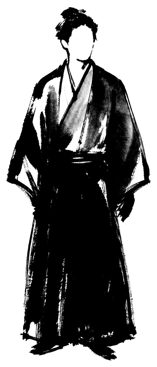 着物の男性