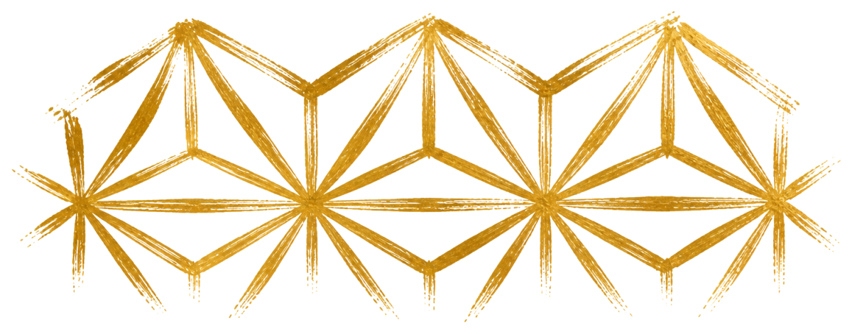 金の麻の葉帯