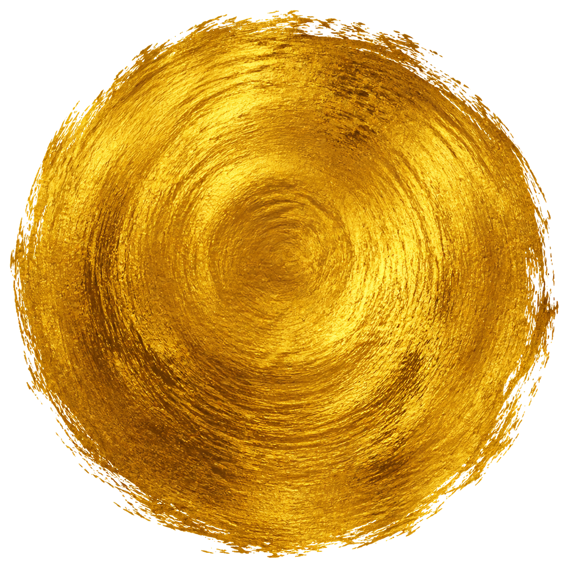 金の円相（塗り）