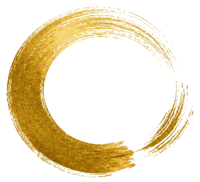 金の円相（輪）