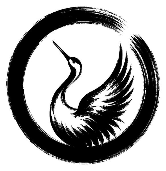 鶴の丸紋