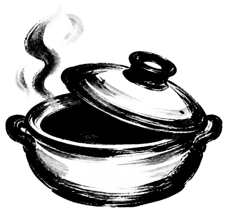 鍋の絵