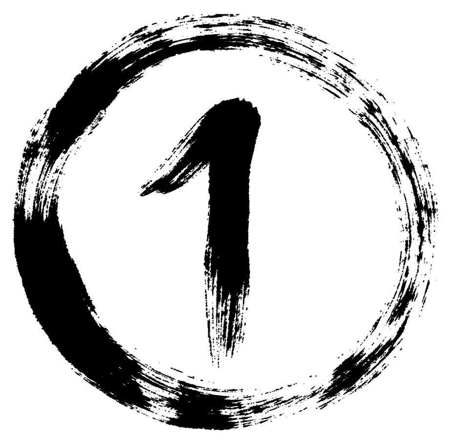 丸数字の1