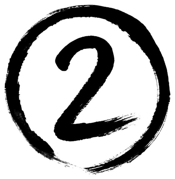 丸数字の2