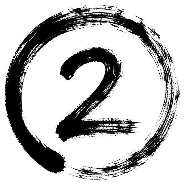 丸数字の2