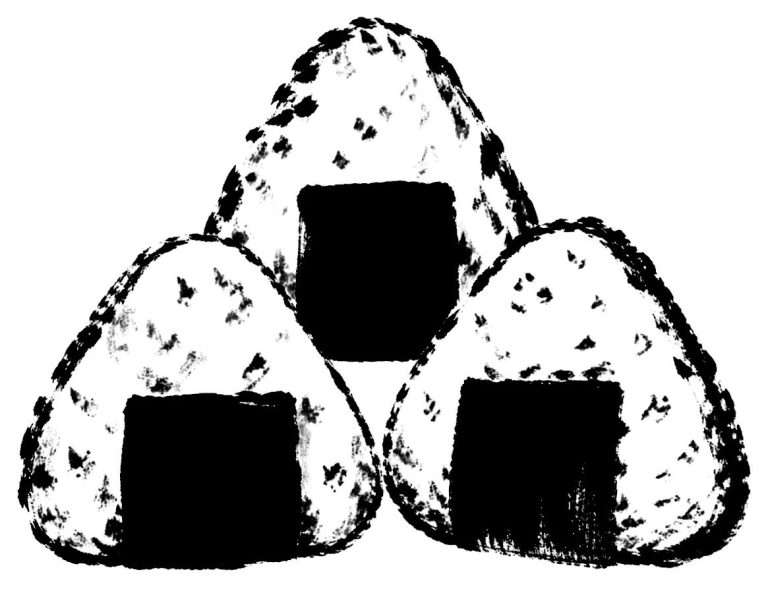 おにぎりの絵