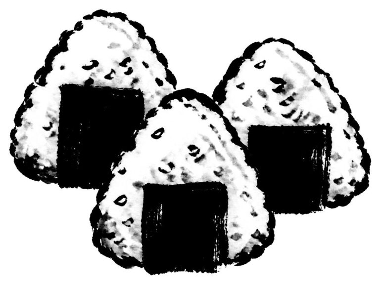 おにぎりの絵