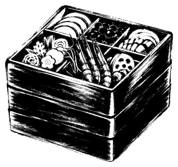 おせちの重箱