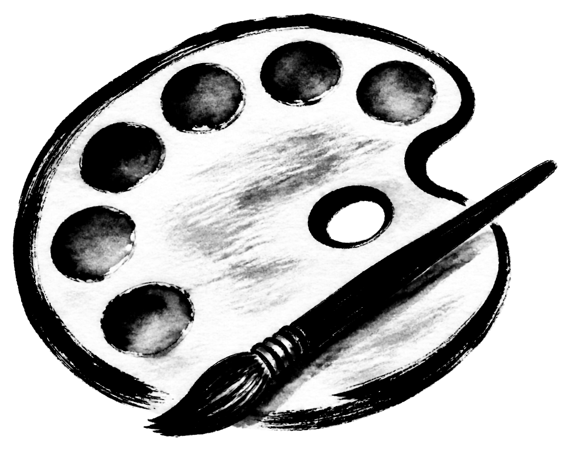 絵の具パレット