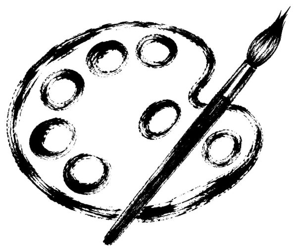 絵の具パレット
