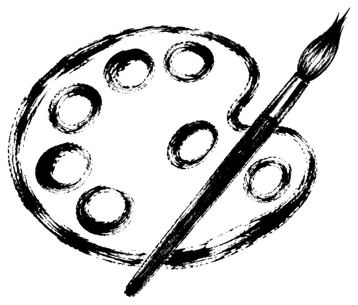 絵の具パレット