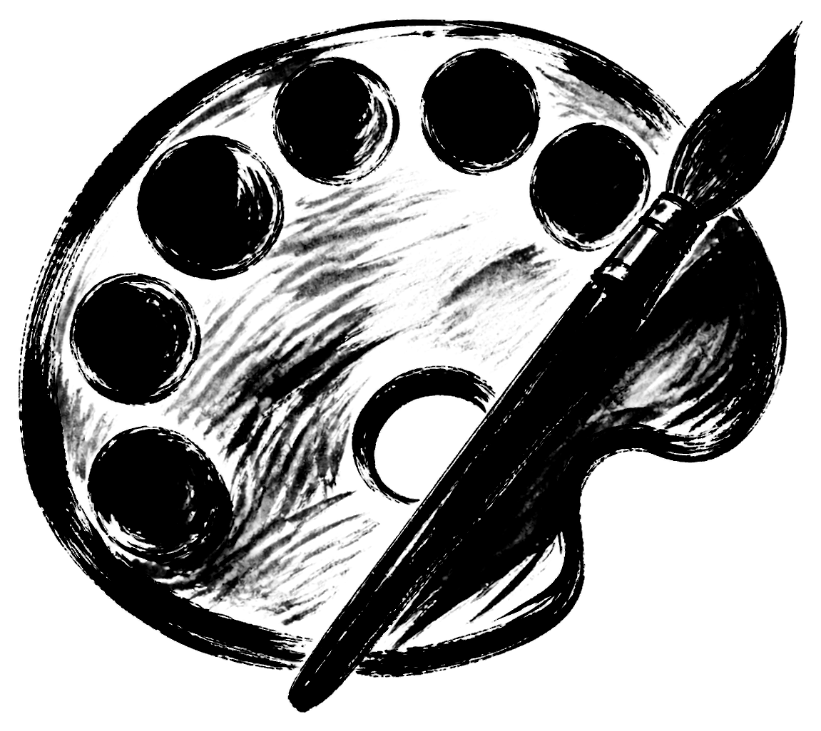 絵の具パレット