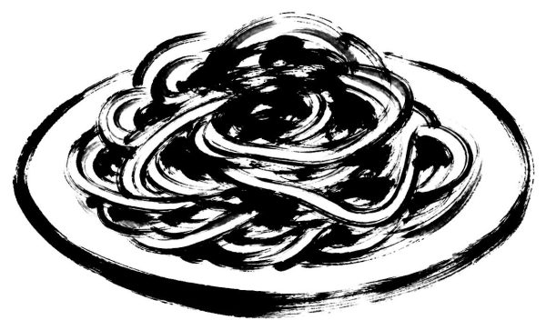 パスタの絵