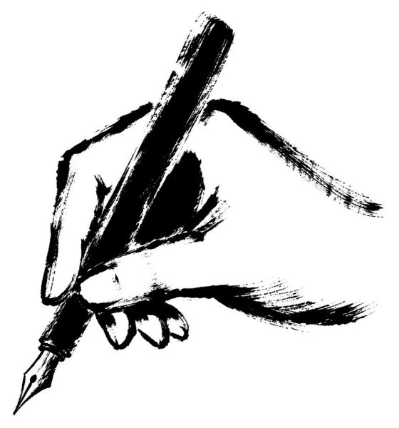 書く手