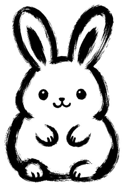 かわいい兎