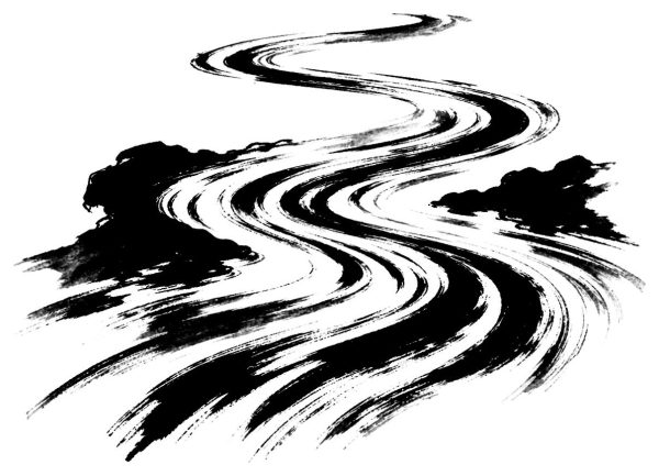 川の流れ