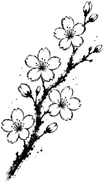 桜の一枝