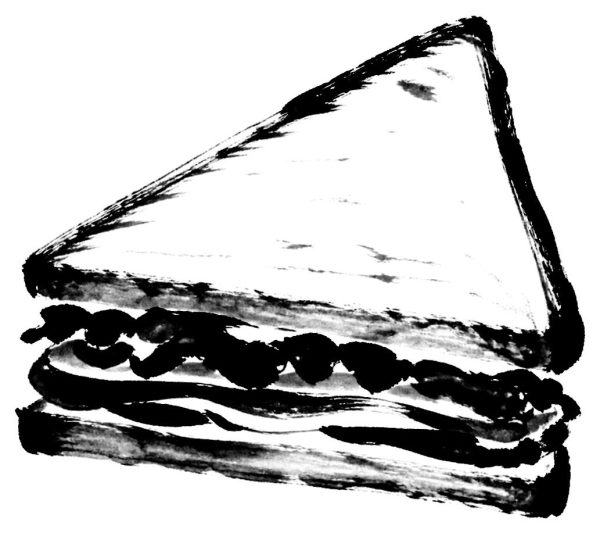 サンドイッチの絵