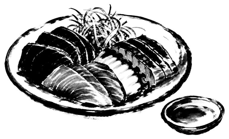 刺身の盛り合わせ