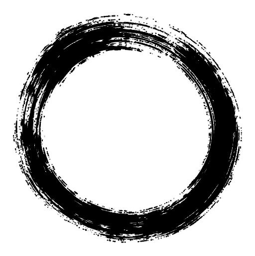 丸印の枠