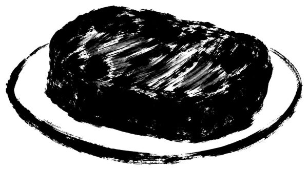 ステーキの絵