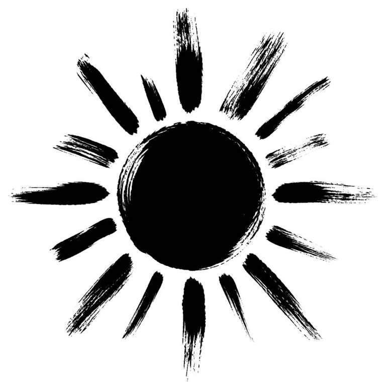 太陽の絵
