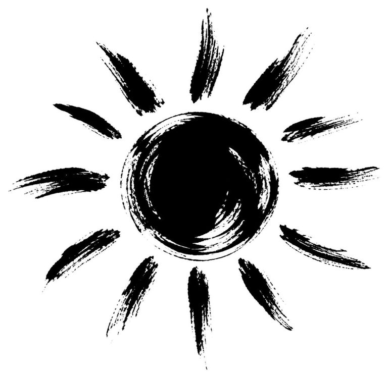 太陽の絵