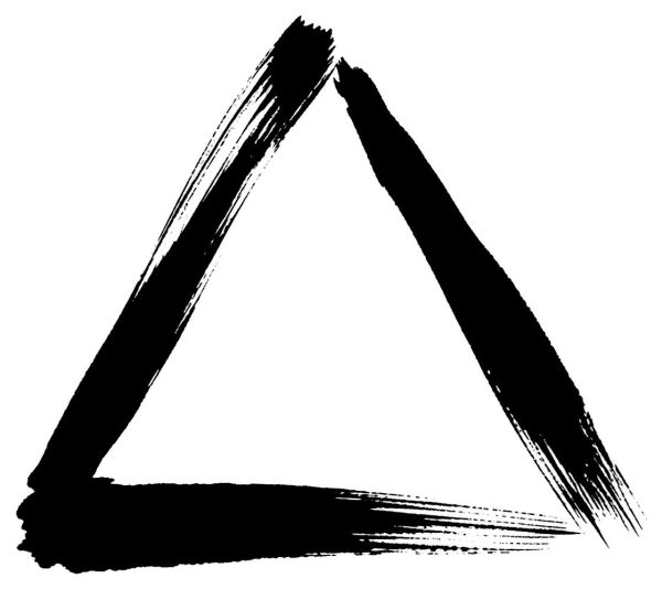 三角（輪郭）