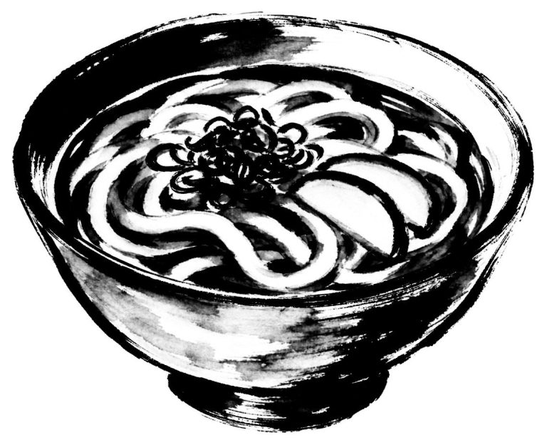 うどんの丼