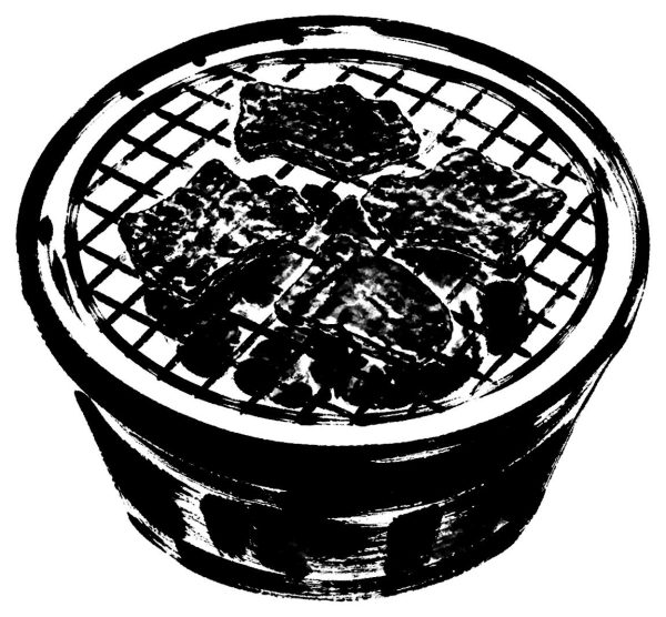 焼肉の網