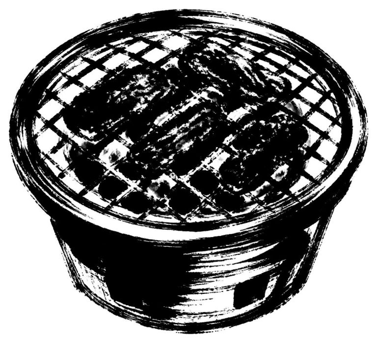 焼肉の網